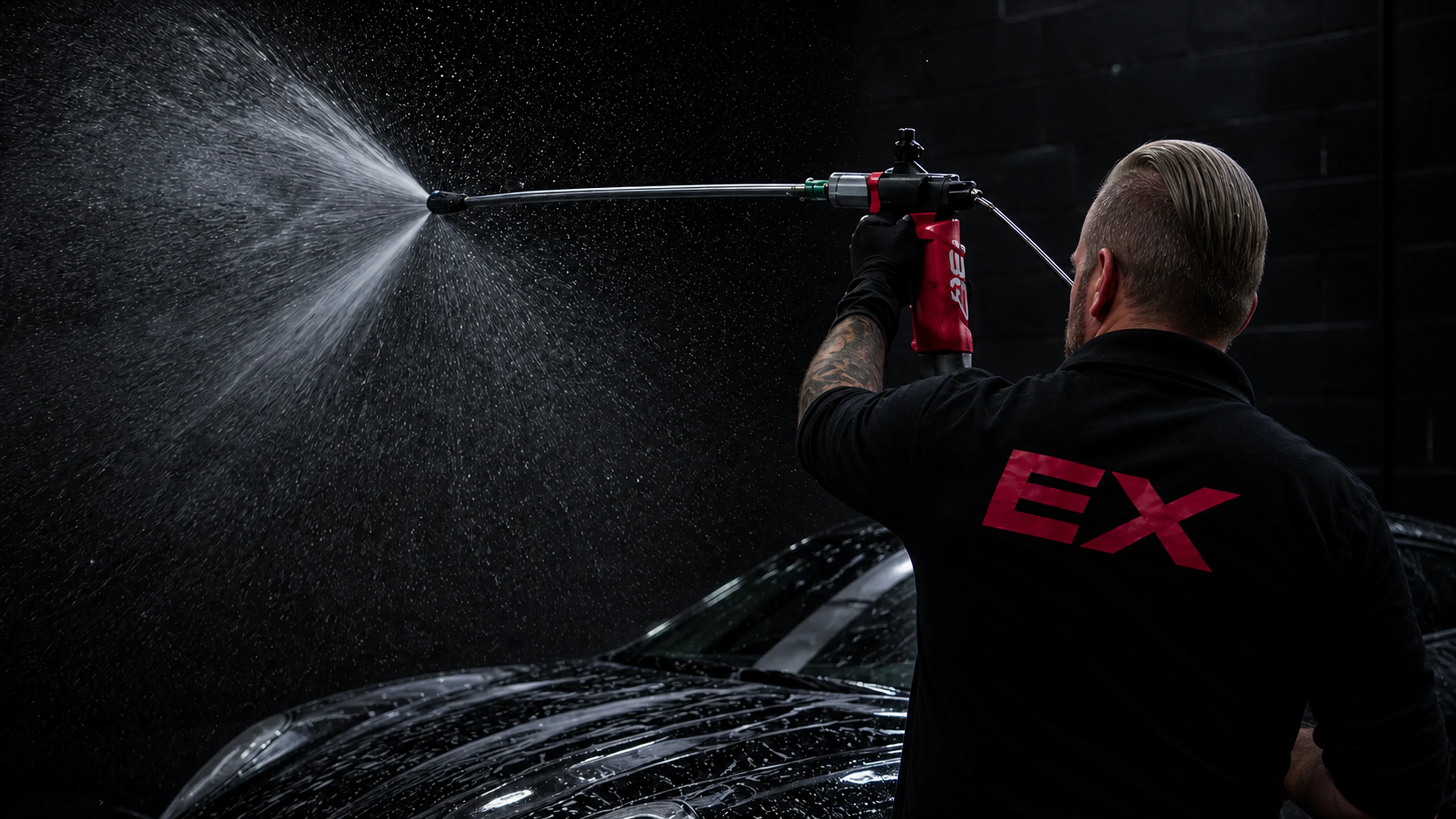 Professionelle Fahrzeugwäsche bei EX Detailing