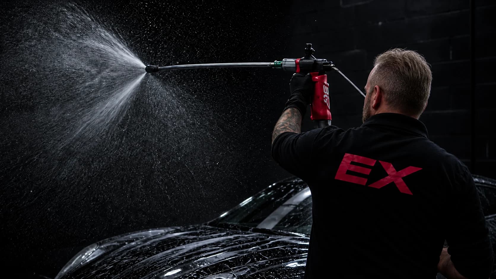 Fahrzeugwäsche bei EX Detailing in Biberach
